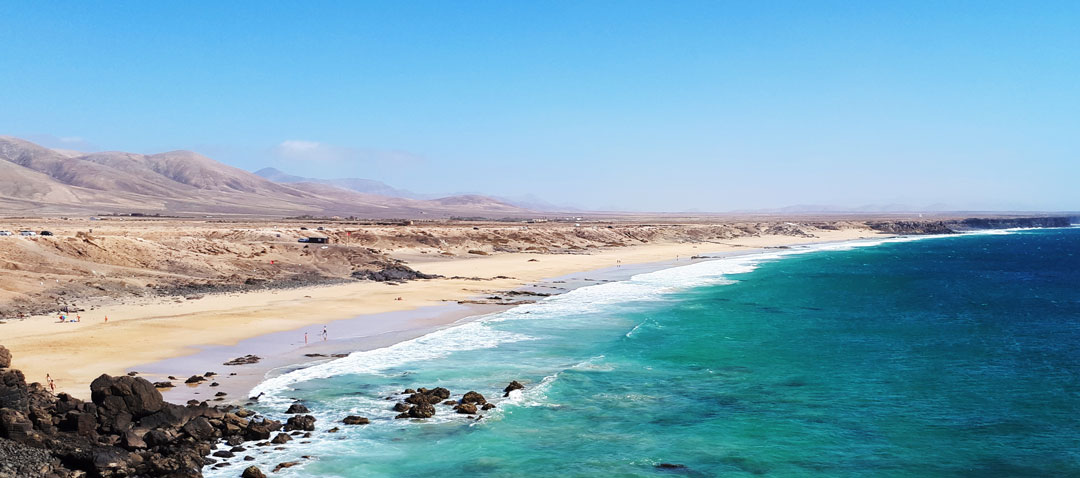 Wellenentstehung - Theorie über Wellen und deren Entstehung 10 Strand von El Cotillo und Sicherheit im Wasser