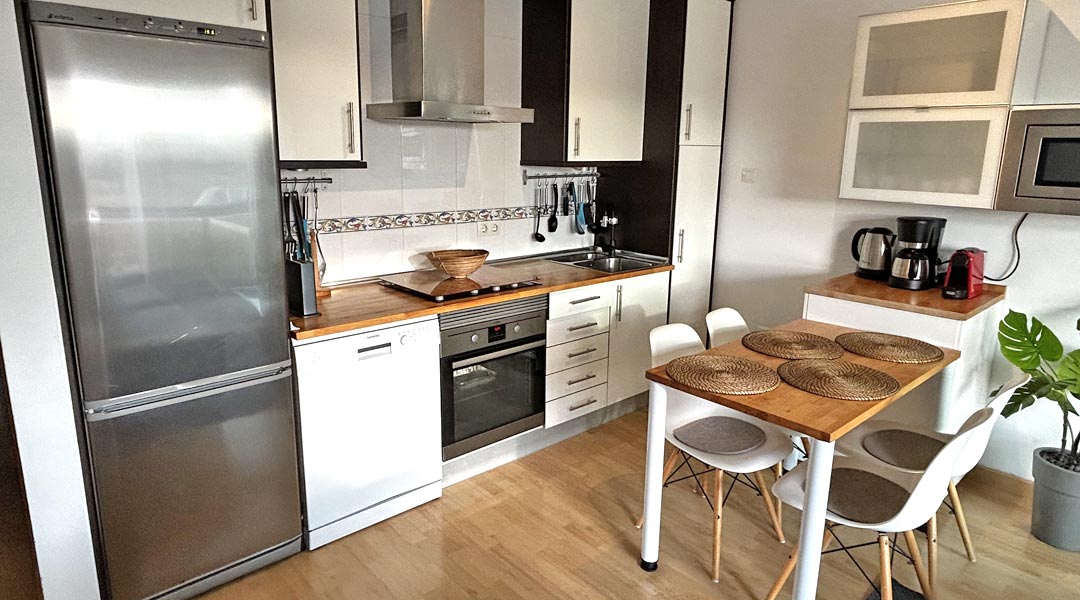 Solero Apartment auf Fuerteventura Kueche