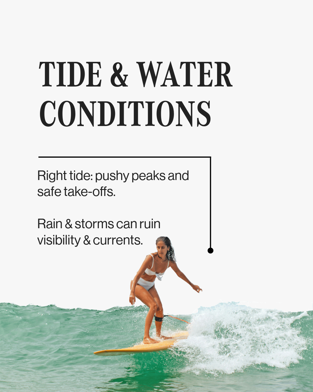 What makes the perfect surfing conditions? 3 Surfbedingungen 3